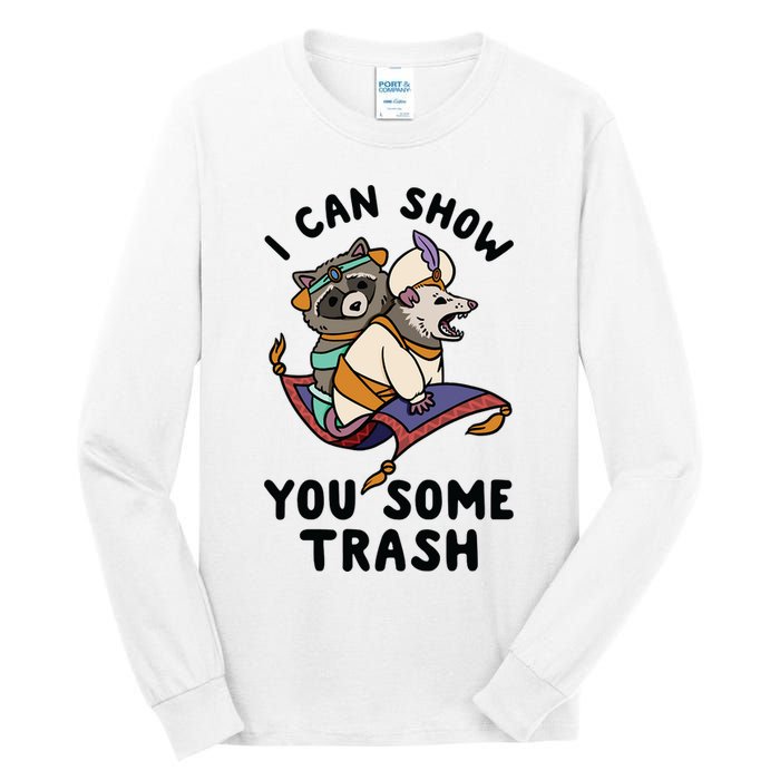 I Can Show You Some Trash, Funny Raccoon And Possum Tall Long Sleeve T-Shirt