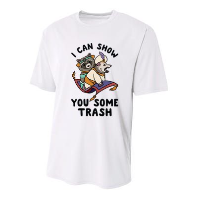 I Can Show You Some Trash, Funny Raccoon And Possum Youth Performance Sprint T-Shirt