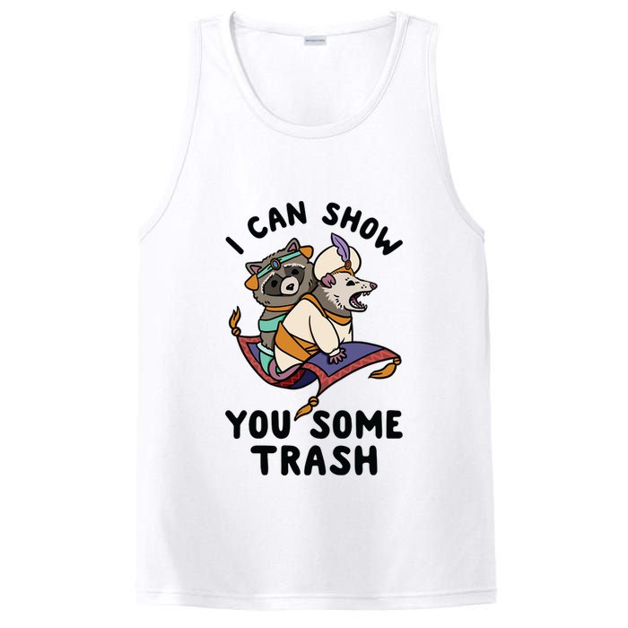 I Can Show You Some Trash, Funny Raccoon And Possum PosiCharge Competitor Tank