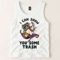 I Can Show You Some Trash, Funny Raccoon And Possum Tank Top