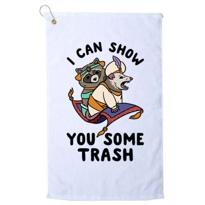 I Can Show You Some Trash, Funny Raccoon And Possum Golf Towel