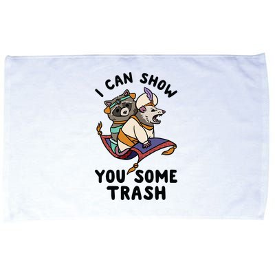 I Can Show You Some Trash, Funny Raccoon And Possum Microfiber Hand Towel