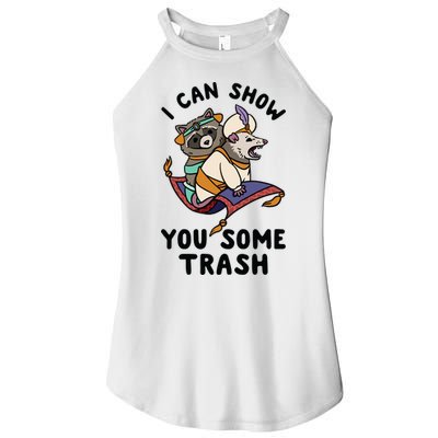 I Can Show You Some Trash, Funny Raccoon And Possum Women's Perfect Tri Rocker Tank