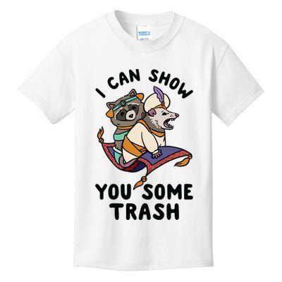 I Can Show You Some Trash, Funny Raccoon And Possum Kids T-Shirt