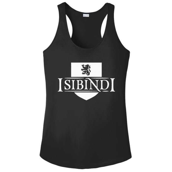 Isibindi Courage School Spirit Courageous Green Ladies PosiCharge Competitor Racerback Tank