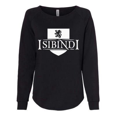 Isibindi Courage School Spirit Courageous Green Womens California Wash Sweatshirt