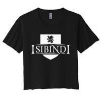 Isibindi Courage School Spirit Courageous Green Women's Crop Top Tee