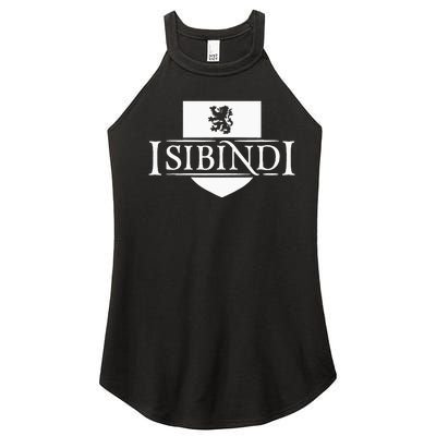 Isibindi Courage School Spirit Courageous Green Women's Perfect Tri Rocker Tank