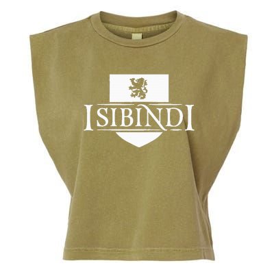 Isibindi Courage School Spirit Courageous Green Garment-Dyed Women's Muscle Tee