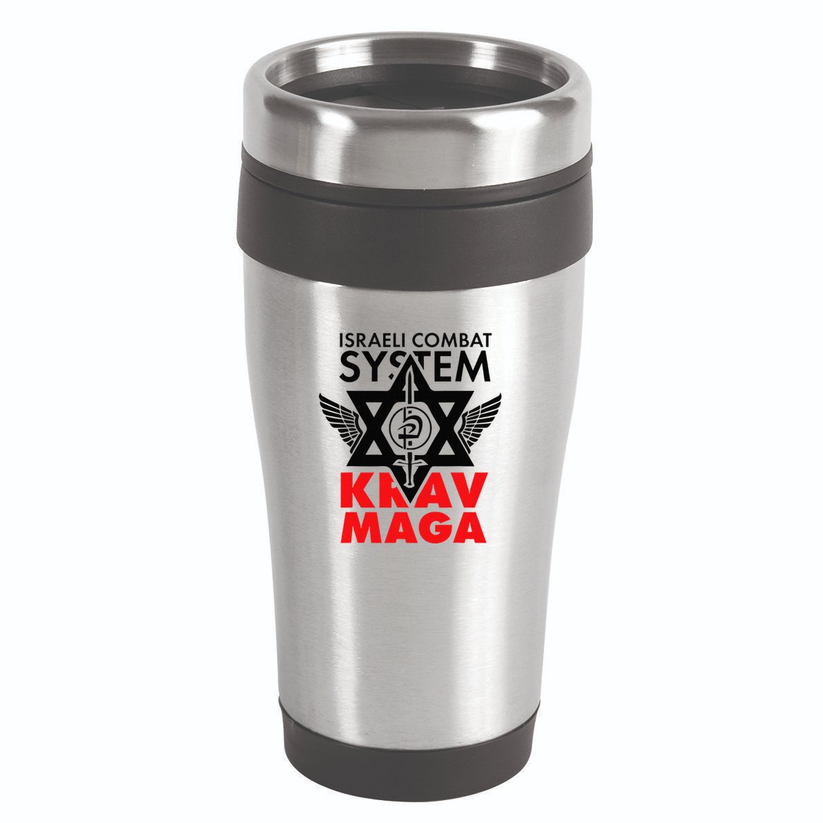 Israeli Combat System Krav Maga 16oz Travel Tumbler