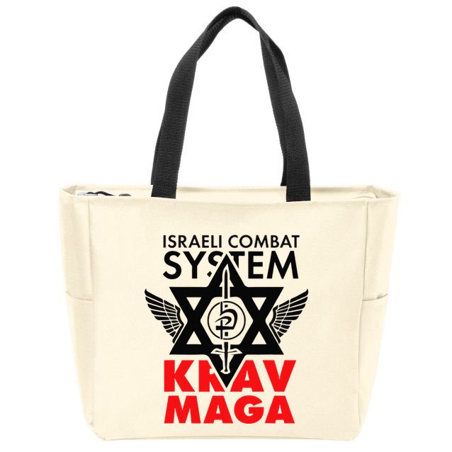 Israeli Combat System Krav Maga Zip Tote Bag
