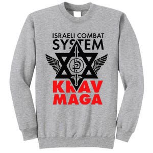 Israeli Combat System Krav Maga Tall Sweatshirt