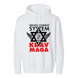 Israeli Combat System Krav Maga Garment-Dyed Fleece Hoodie