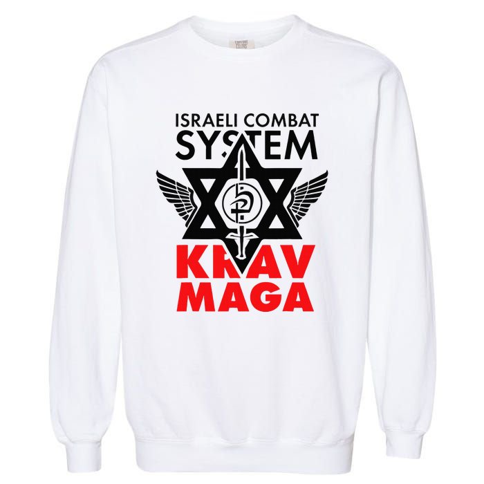 Israeli Combat System Krav Maga Garment-Dyed Sweatshirt