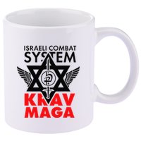 Israeli Combat System Krav Maga 11oz C Handle Ceramic Mug
