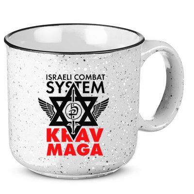 Israeli Combat System Krav Maga 15oz Campfire Ceramic Mug