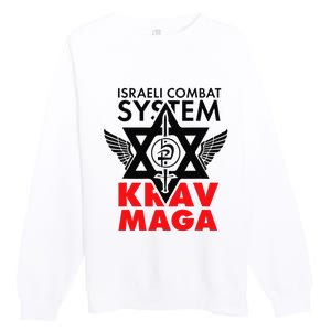 Israeli Combat System Krav Maga Premium Crewneck Sweatshirt