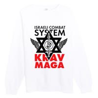 Israeli Combat System Krav Maga Premium Crewneck Sweatshirt