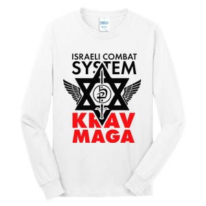 Israeli Combat System Krav Maga Tall Long Sleeve T-Shirt