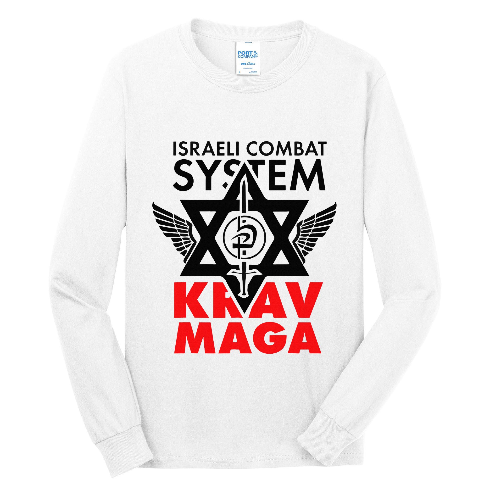 Israeli Combat System Krav Maga Tall Long Sleeve T-Shirt