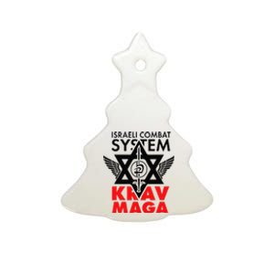 Israeli Combat System Krav Maga Ceramic Tree Ornament