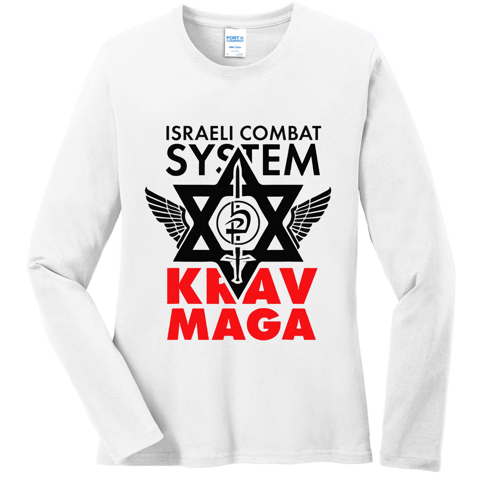Israeli Combat System Krav Maga Ladies Long Sleeve Shirt