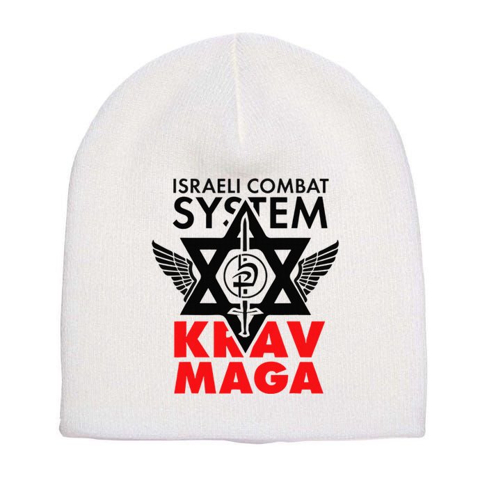 Israeli Combat System Krav Maga Short Acrylic Beanie