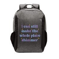 I Can Still Make The Whole Place Shimmer Retro Purple Vector Backpack