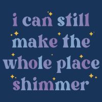 I Can Still Make The Whole Place Shimmer Retro Purple 16 in Basic Backpack