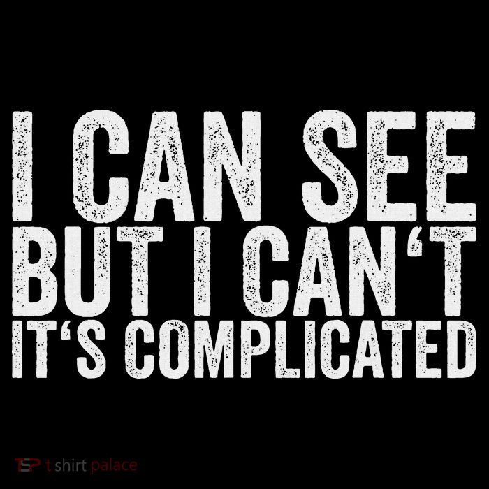 I Can See But I Can't It's Complicated Mesh Reversible Basketball Jersey Tank