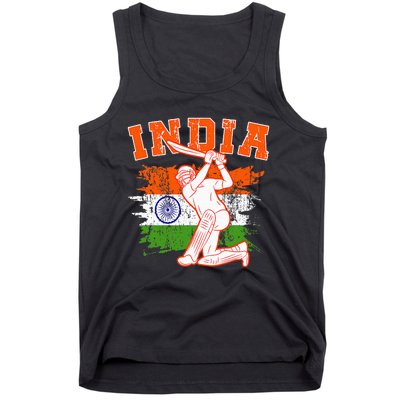 India Cricket Supporters Jersey Indian Cricket Fans Tank Top