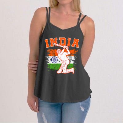 India Cricket Supporters Jersey Indian Cricket Fans Women's Strappy Tank