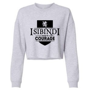 Isibindi Courage School Spirit Courageous Green Cropped Pullover Crew