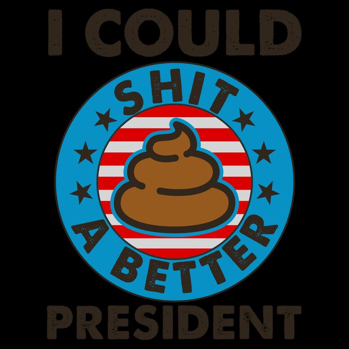 I Could Shit A Better President Poop Emblem Mug