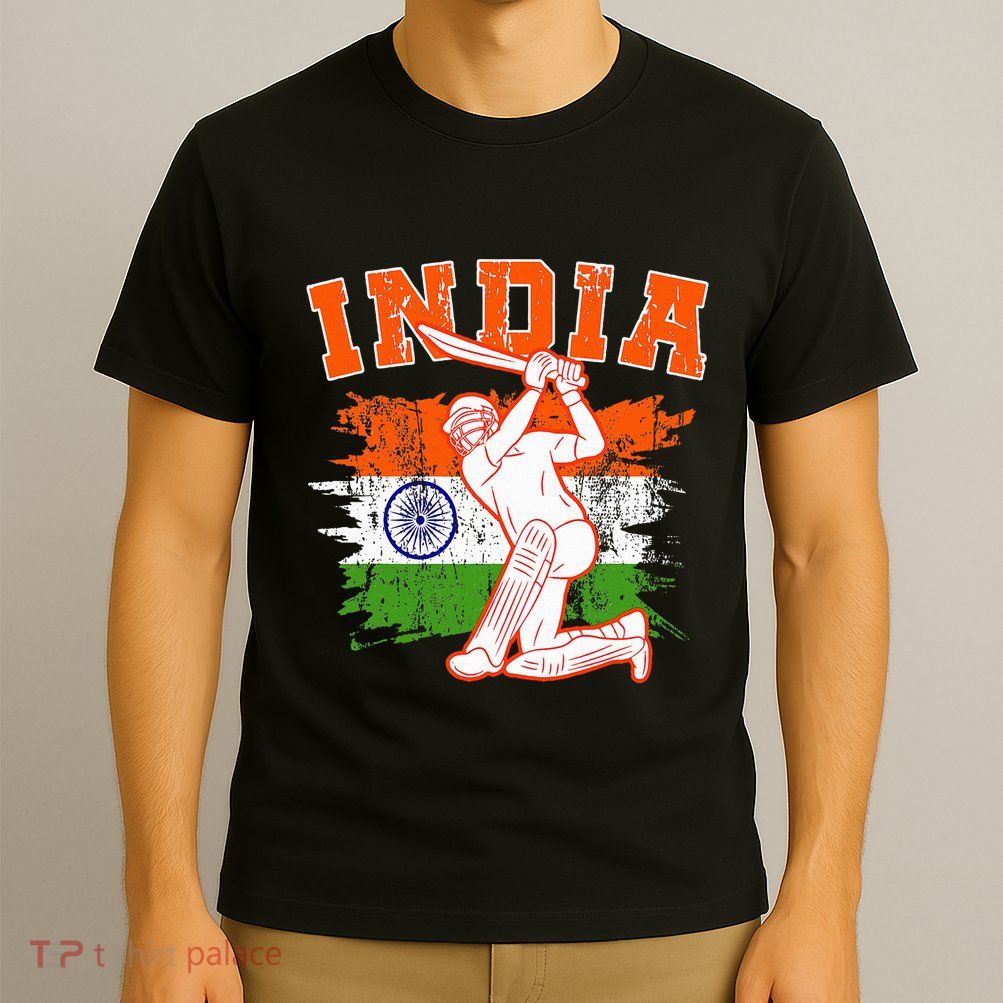 India Cricket Supporters Jersey Indian T-Shirt