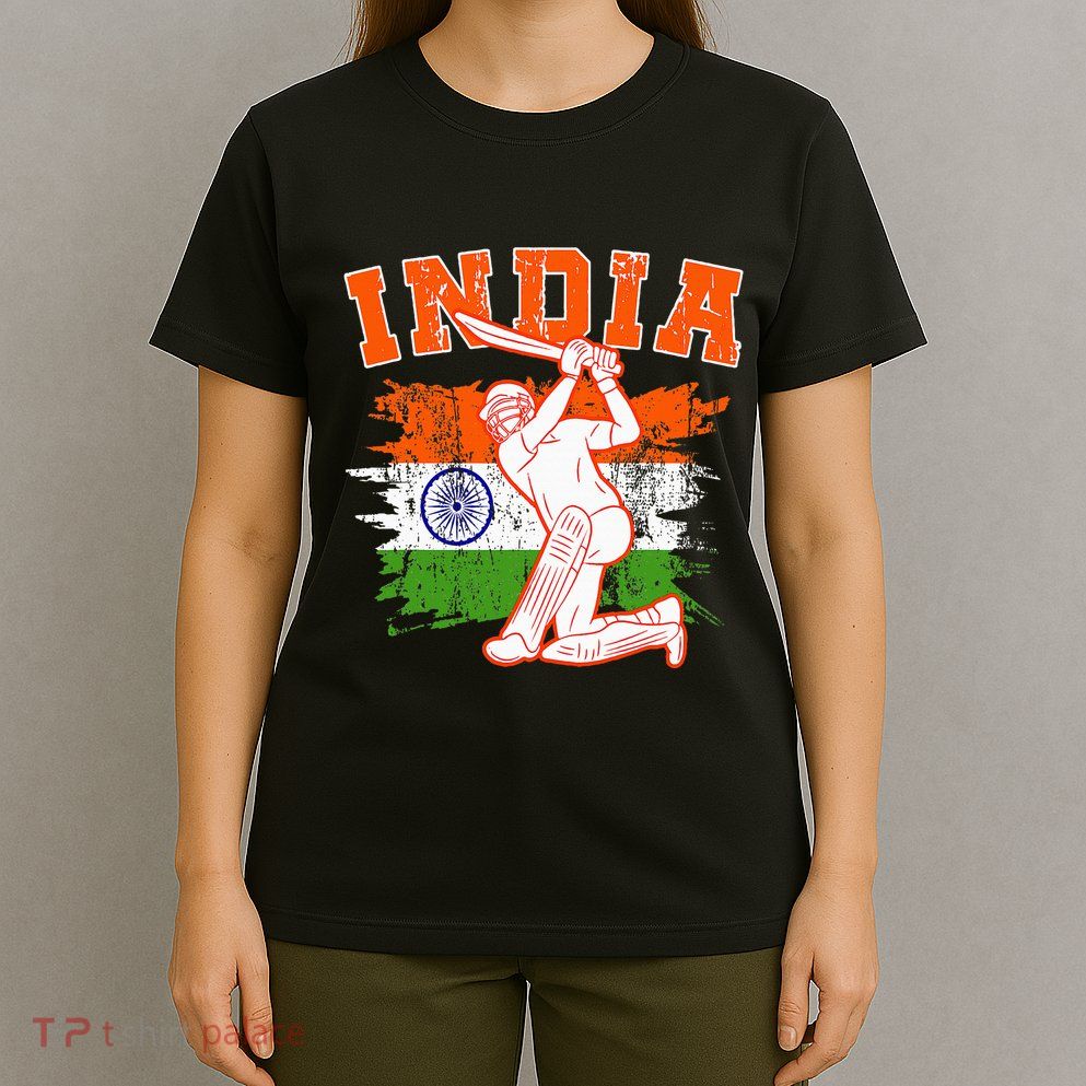 India Cricket Supporters Jersey Indian T-Shirt