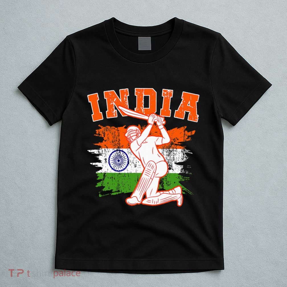 India Cricket Supporters Jersey Indian T-Shirt