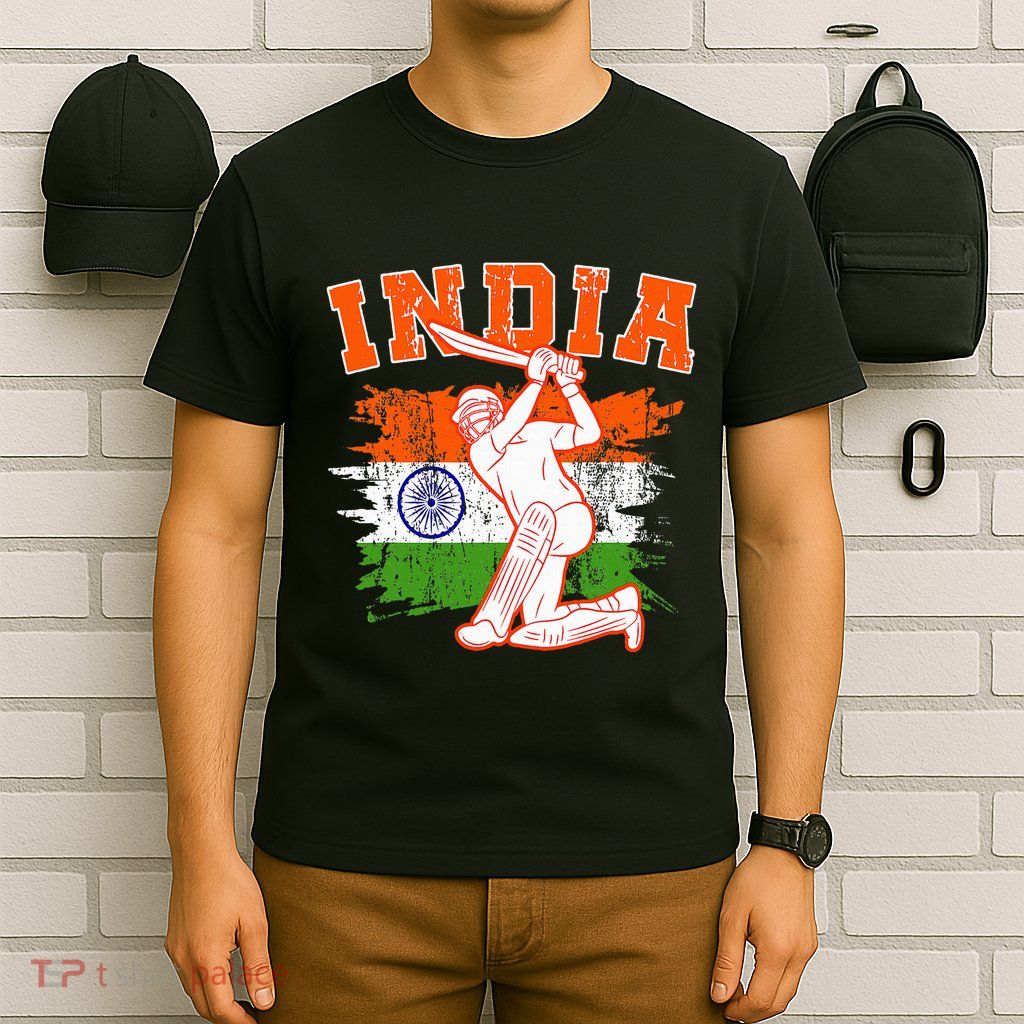 India Cricket Supporters Jersey Indian T-Shirt