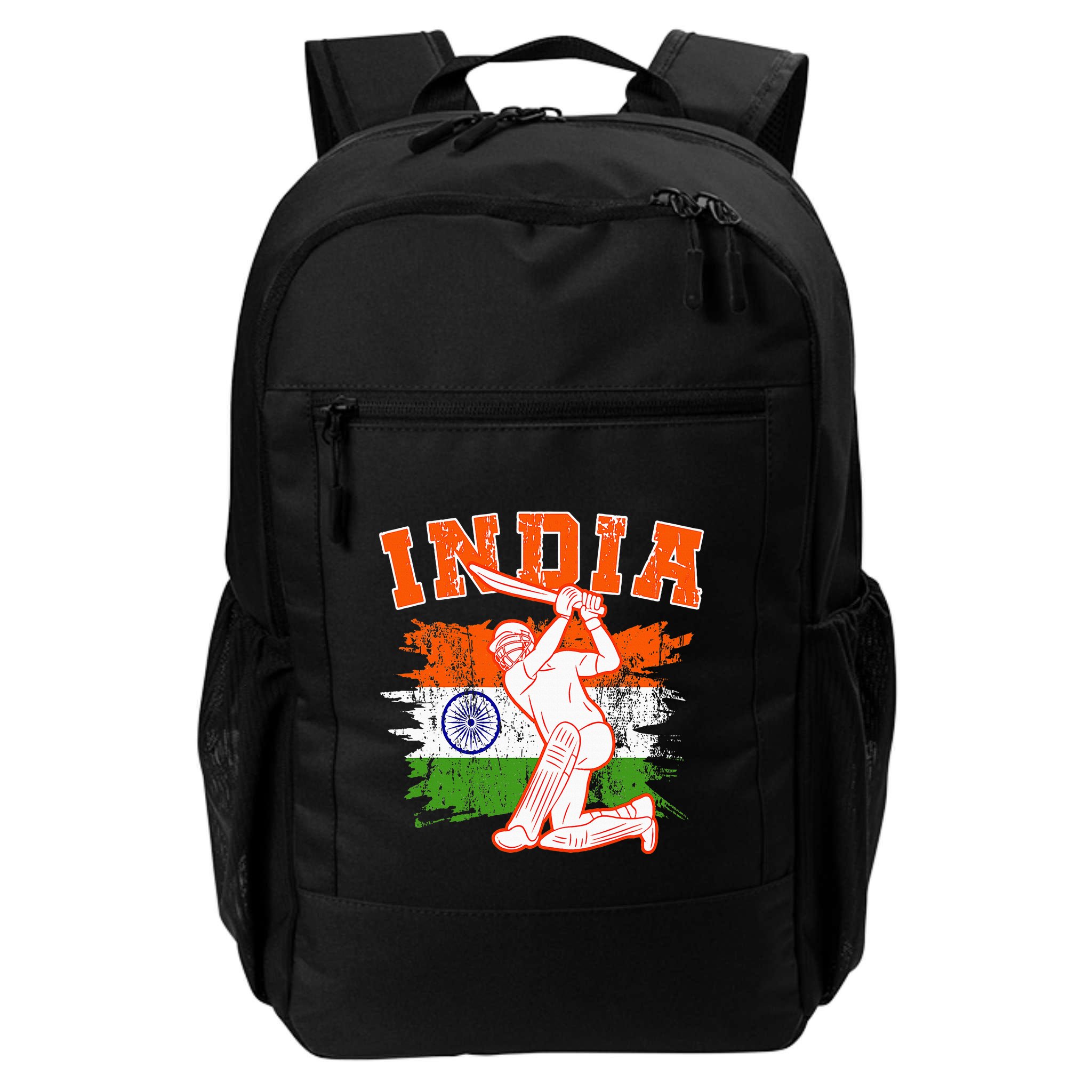 India Cricket Supporters Jersey Indian Backpack