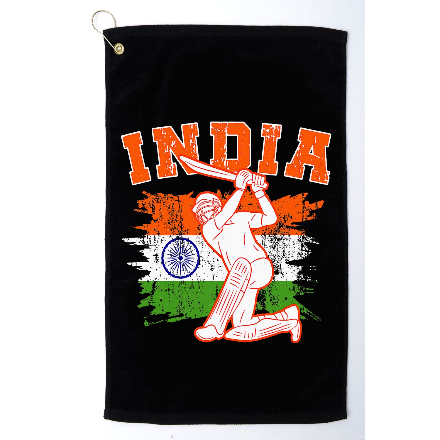 India Cricket Supporters Jersey Indian Golf Towel