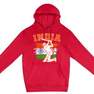 India Cricket Supporters Jersey Indian Premium Pullover Hoodie