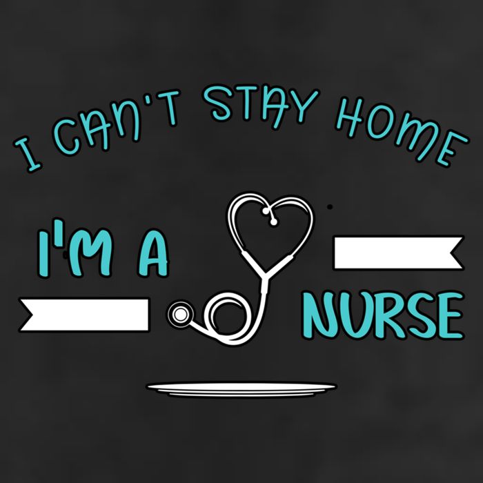 I Can't Stay Home I'm A Nurse With Stethoscope Gift 11oz C Handle Ceramic Mug