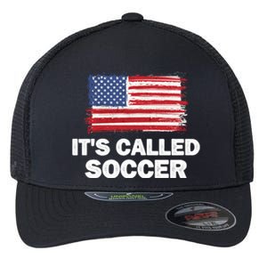 It's Called Soccer World Usa Football Cup Flexfit Unipanel Trucker Cap