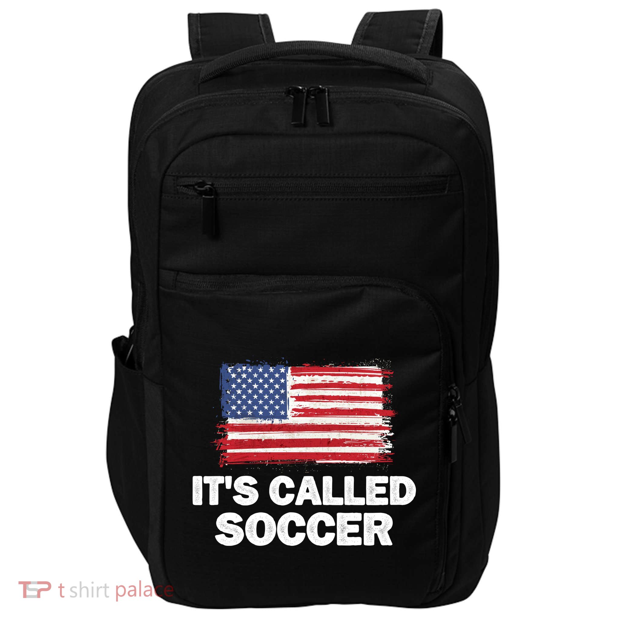 It's Called Soccer World Usa Football Cup Impact Tech Backpack