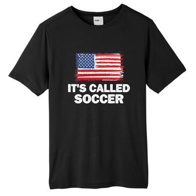 It's Called Soccer World Usa Football Cup Tall Fusion ChromaSoft Performance T-Shirt