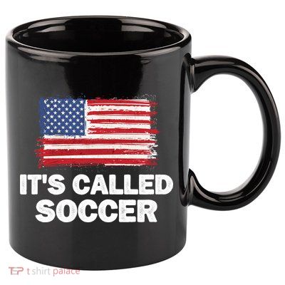 It's Called Soccer World Usa Football Cup 11oz C Handle Ceramic Mug