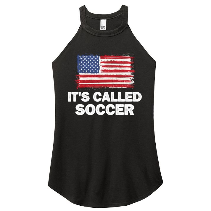 It's Called Soccer World Usa Football Cup Women's Perfect Tri Rocker Tank