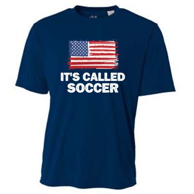 It's Called Soccer World Usa Football Cup Cooling Performance Crew T-Shirt