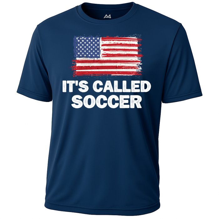 It's Called Soccer World Usa Football Cup Cooling Performance Crew T-Shirt