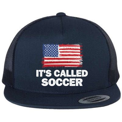It's Called Soccer World Usa Football Cup Flatbill Hat